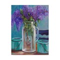 Trademark Fine Art Marnie Bourque 'Homestead Lilacs' Canvas Art, 14x19 ALI23305-C1419GG